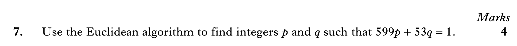 2007 Question 7