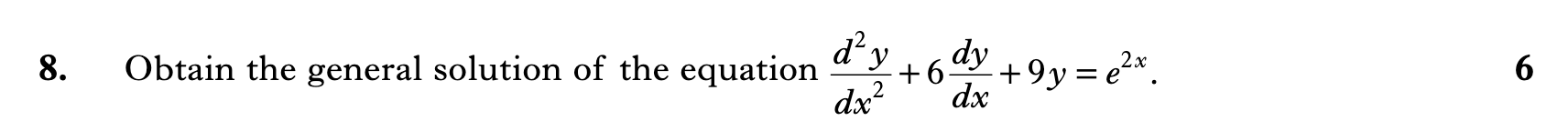 2007 Question 8
