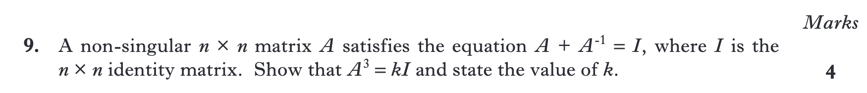 2012 Question 9