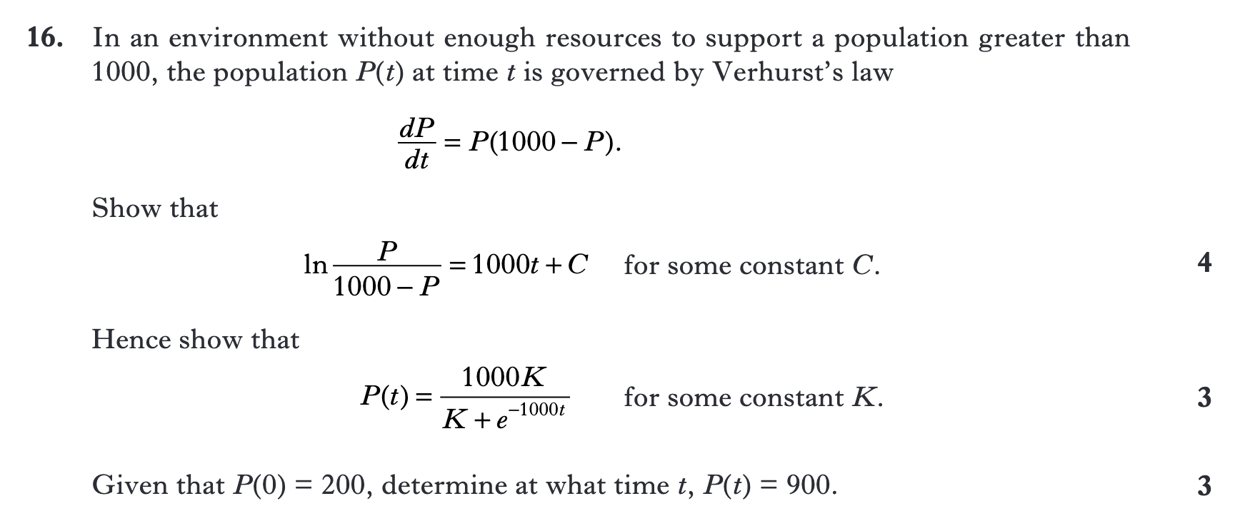 2013 Question 16