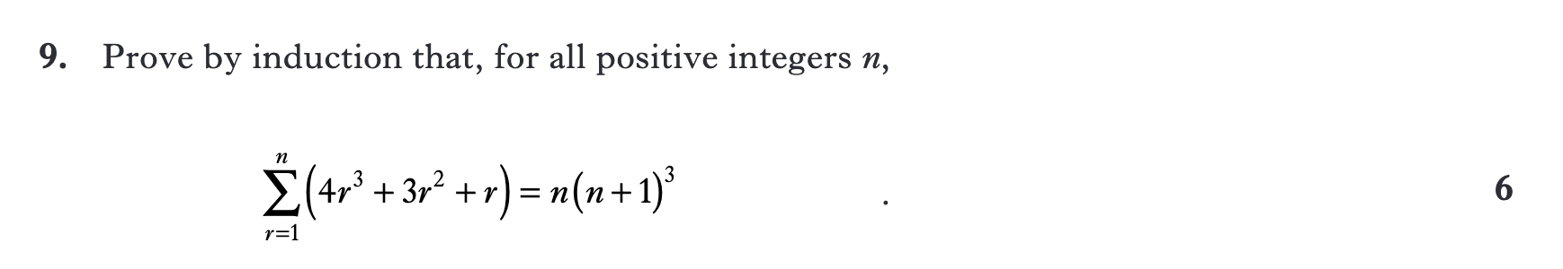 2013 Question 9