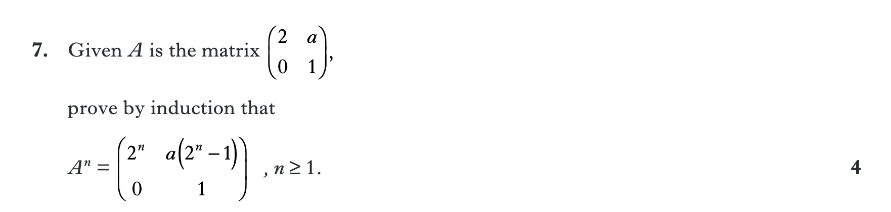 2014 Question 7