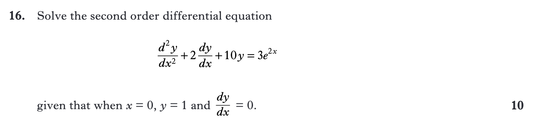 2015 Question 16