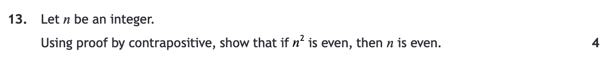 2017 Question 13