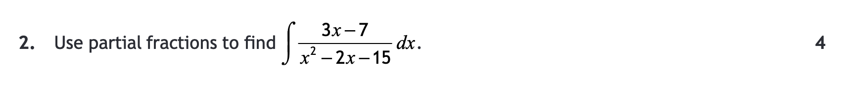 2018 Question 2