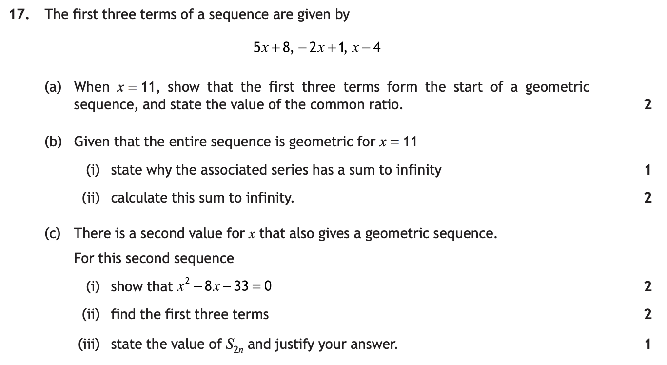 2019 Question 17
