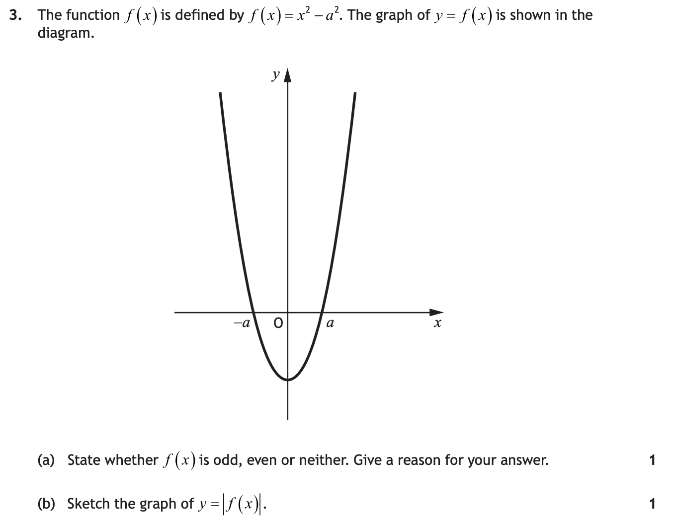 2019 Question 3